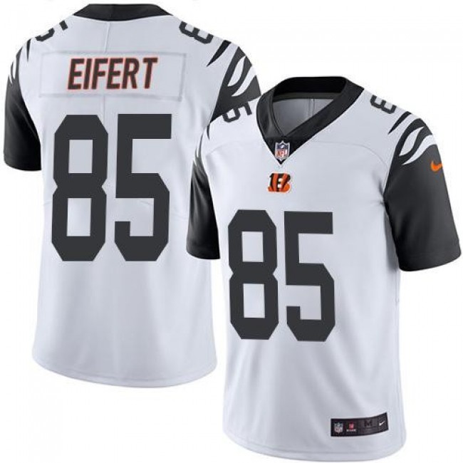 Cincinnati Bengals #85 Tyler Eifert White Youth Stitched NFL Limited Rush Jersey