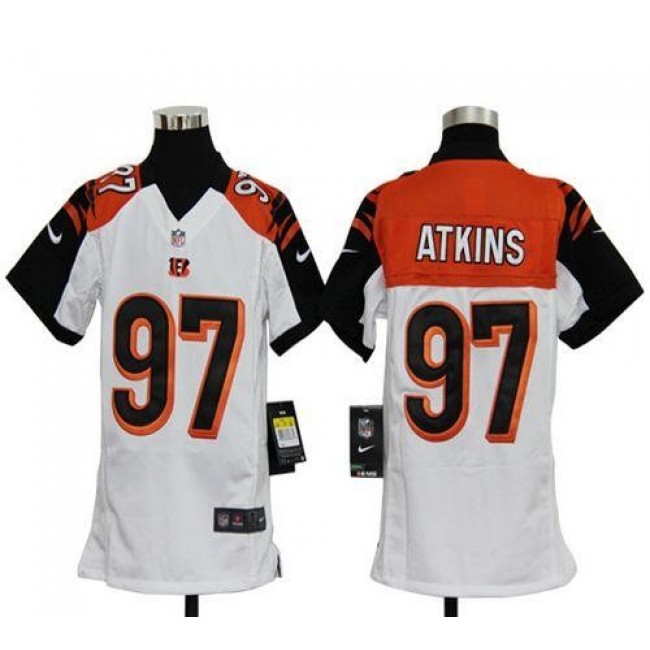 سمك حبار NFL Jersey Quality And Quantity-Cincinnati Bengals #97 Geno Atkins ... سمك حبار