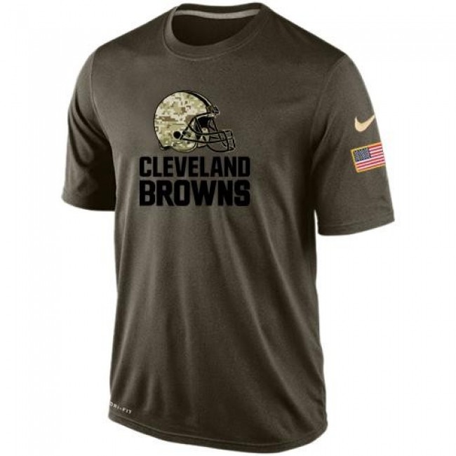 Men's Cleveland Browns Salute To Service Nike Dri-FIT T-Shirt