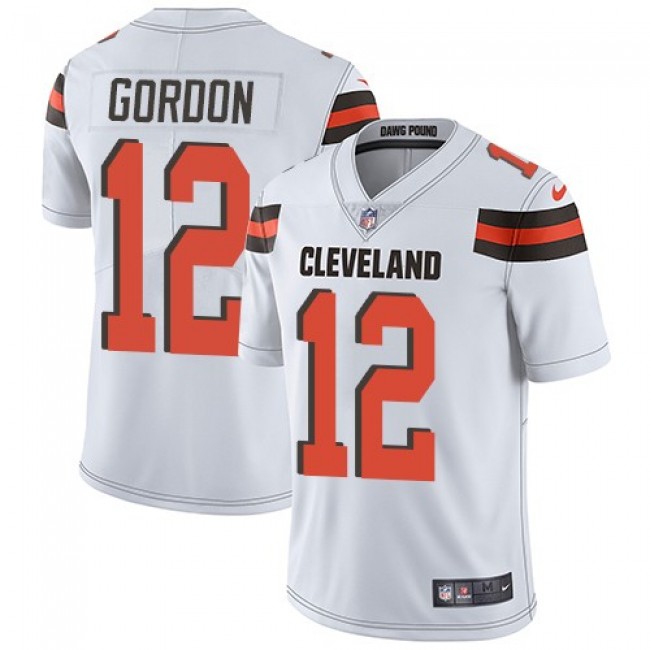Cleveland Browns #12 Josh Gordon White Youth Stitched NFL Vapor Untouchable Limited Jersey