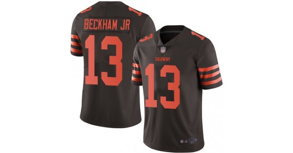 اكس ان ان NFL Jersey High-End-Nike Browns #13 Odell Beckham Jr Brown Men's ... اكس ان ان