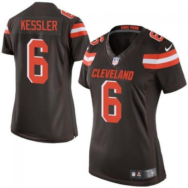 علم سوريا الاخضر Women's Nike Cleveland Browns #6 Cody Kessler Olive Camo Stitched NFL Limited 2017 Salute to Service Jersey المنوال