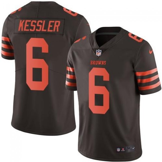 Cleveland Browns #6 Cody Kessler Brown Youth Stitched NFL Limited Rush Jersey