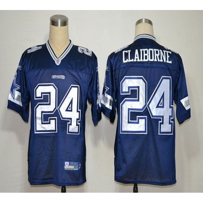 كرسي قيمنق Cowboys #24 Morris Claiborne Blue Stitched NFL Jersey كرسي قيمنق