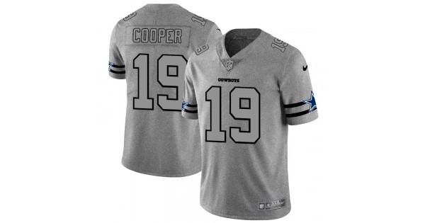 لمى تركي Dallas Cowboys #19 Amari Cooper Men's Nike Gray Gridiron II Vapor  Untouchable Limited NFL Jersey لمى تركي
