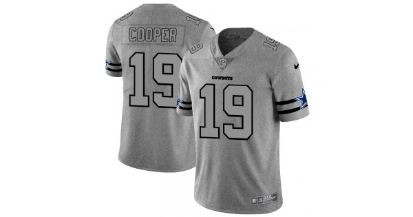 لمى تركي Dallas Cowboys #19 Amari Cooper Men's Nike Gray Gridiron II Vapor Untouchable Limited NFL Jersey لمى تركي لمى تركي Dallas Cowboys #19 Amari Cooper Men's Nike Gray Gridiron II Vapor Untouchable Limited NFL Jersey لمى تركي