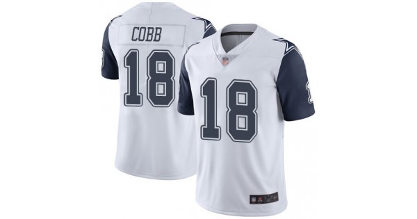 مركزي NFL Jersey #3-Nike Cowboys #18 Randall Cobb White Men's Stitched ... مركزي