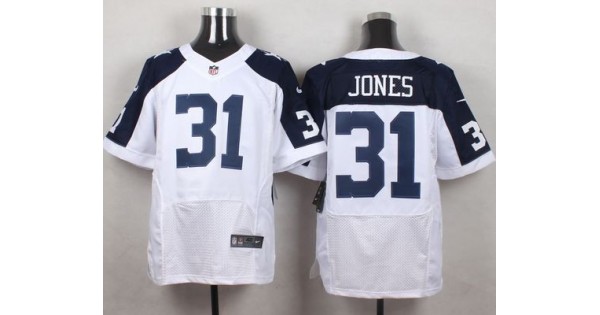 كنوز Men's Dallas Cowboys #31 Byron Jones Nike White Elite Jersey كرتون نتورك العاب