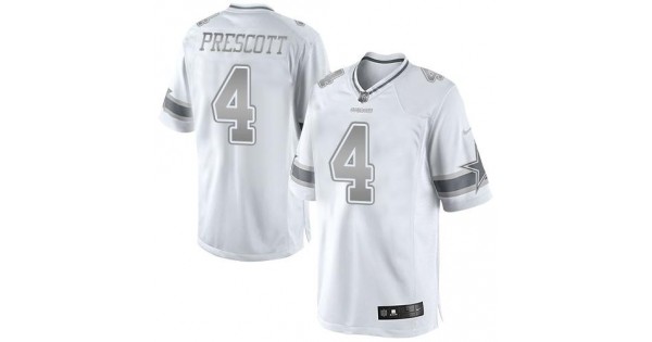 ارماني اكسينج Nike Cowboys #4 Dak Prescott White Men's Stitched NFL Limited Platinum Jersey ارماني اكسينج ارماني اكسينج Nike Cowboys #4 Dak Prescott White Men's Stitched NFL Limited Platinum Jersey ارماني اكسينج