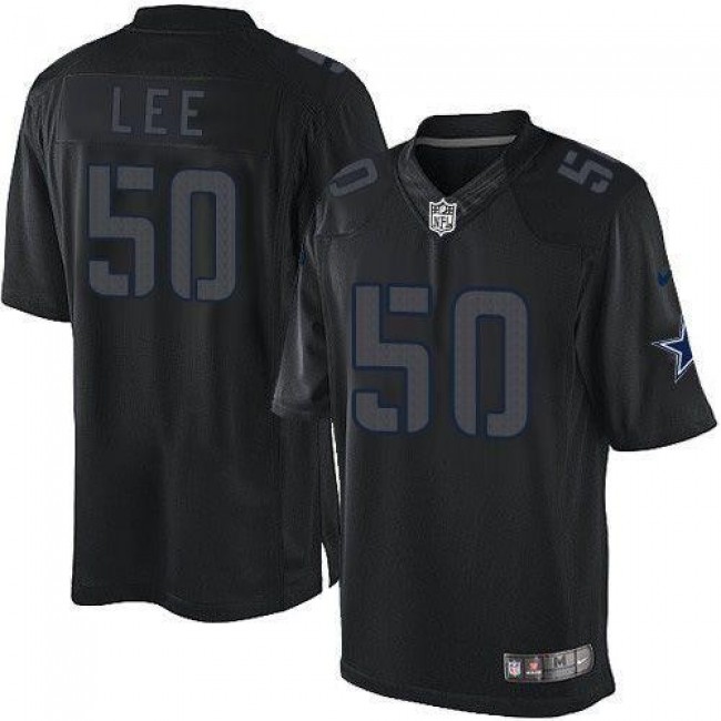 Dallas Cowboys #50 Sean Lee Black Impact Youth Stitched NFL Limited Jersey
