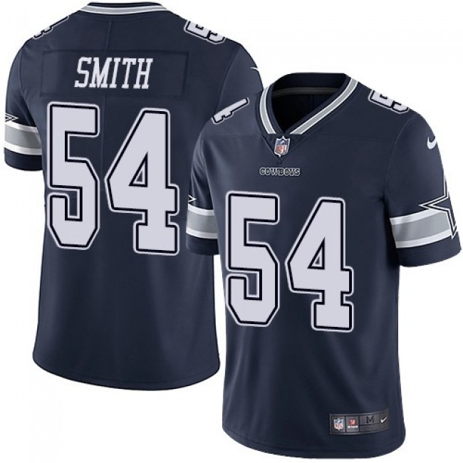 Nike Cowboys #54 Jaylon Smith Navy Blue Team Color Men's Stitched NFL Vapor Untouchable Limited Jersey