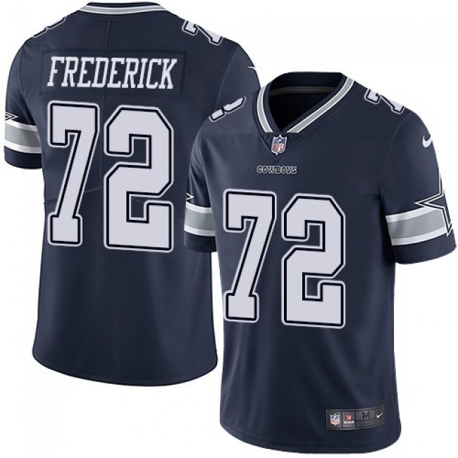 Dallas Cowboys #72 Travis Frederick Navy Blue Team Color Youth Stitched NFL Vapor Untouchable Limited Jersey