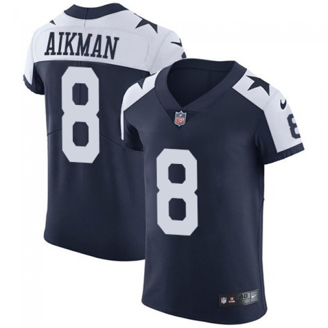 خلفيات باللون الأسود NFL Jersey US Save Off-Nike Cowboys #8 Troy Aikman Navy Blue ... خلفيات باللون الأسود