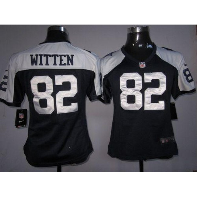 الالب NFL Jersey USA Discount-Women's Cowboys #82 Jason Witten Navy Blue ... الالب