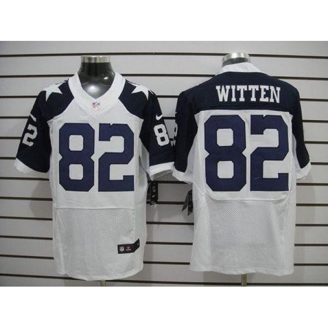 جزمة ريبوك NFL Jersey online-Nike Cowboys #82 Jason Witten White Thanksgiving ... جزمة ريبوك