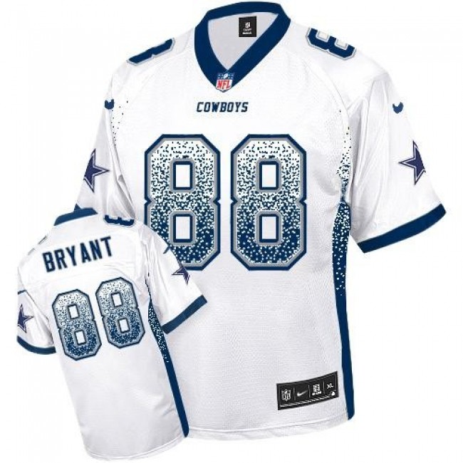 Dallas Cowboys #88 Dez Bryant White Youth Stitched NFL Elite Drift Fashion Jersey