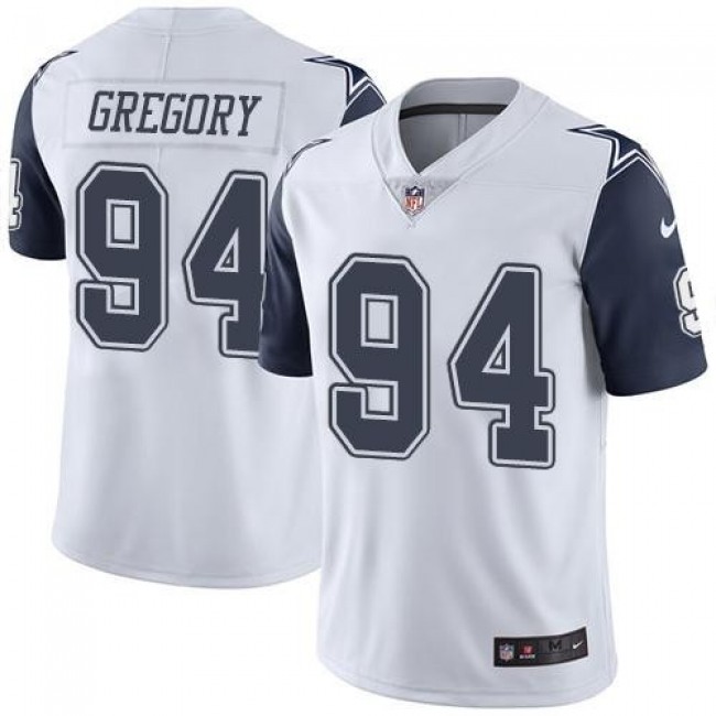 Dallas Cowboys #94 Randy Gregory White Youth Stitched NFL Limited Rush Jersey