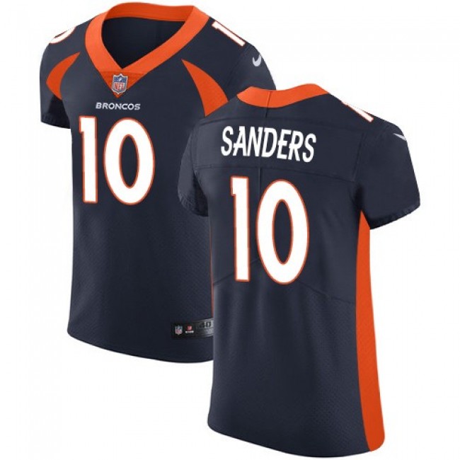 Nike Broncos #10 Emmanuel Sanders Navy Blue Alternate Men's Stitched NFL Vapor Untouchable Elite Jersey