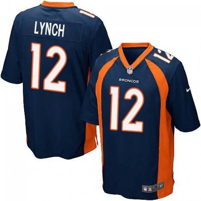 Denver Broncos #12 Paxton Lynch Blue Alternate Youth Stitched NFL New Elite Jersey