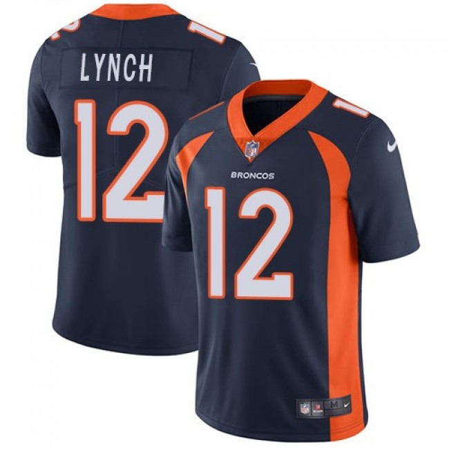 Denver Broncos #12 Paxton Lynch Blue Alternate Youth Stitched NFL Vapor Untouchable Limited Jersey