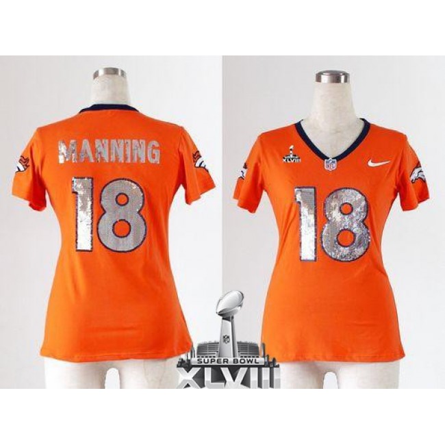 السعودية اليوم NFL Jersey Multiple Colors-Women's Broncos #18 Peyton Manning ... السعودية اليوم