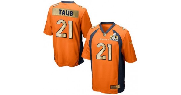 تشغيل المكيف عن بعد Nike Denver Broncos #21 Aqib Talib Orange Team Color Men's Stitched NFL Vapor Untouchable Limited Jersey تشغيل المكيف عن بعد