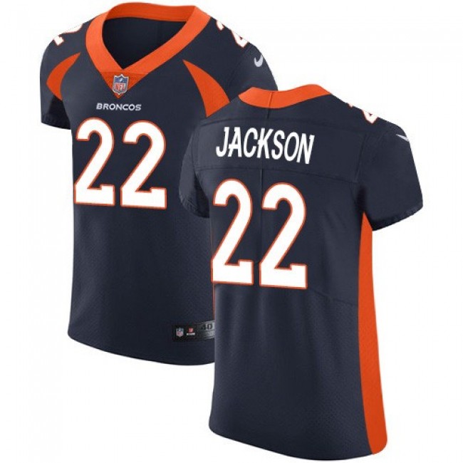 Nike Broncos #22 Kareem Jackson Navy Blue Alternate Men's Stitched NFL Vapor Untouchable Elite Jersey