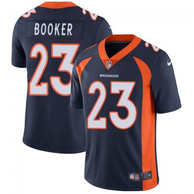 Denver Broncos #23 Devontae Booker Blue Alternate Youth Stitched NFL Vapor Untouchable Limited Jersey
