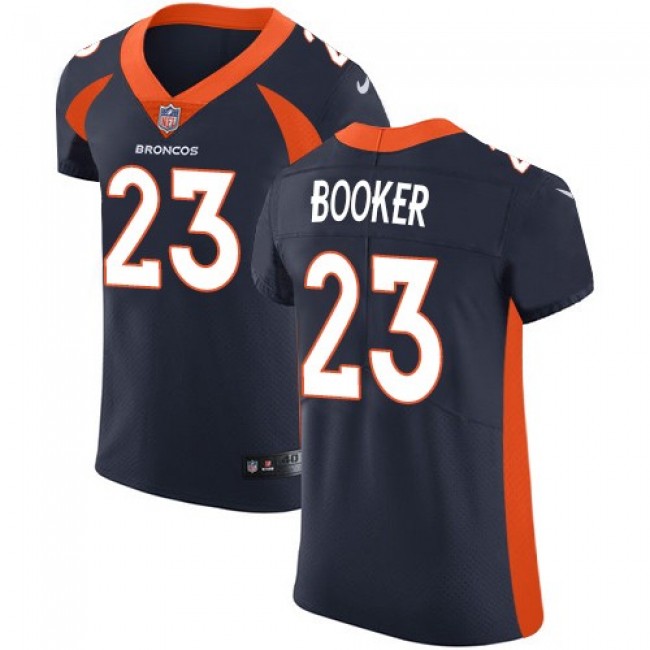 Nike Broncos #23 Devontae Booker Navy Blue Alternate Men's Stitched NFL Vapor Untouchable Elite Jersey