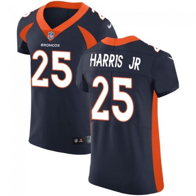 Nike Broncos #25 Chris Harris Jr Navy Blue Alternate Men's Stitched NFL Vapor Untouchable Elite Jersey