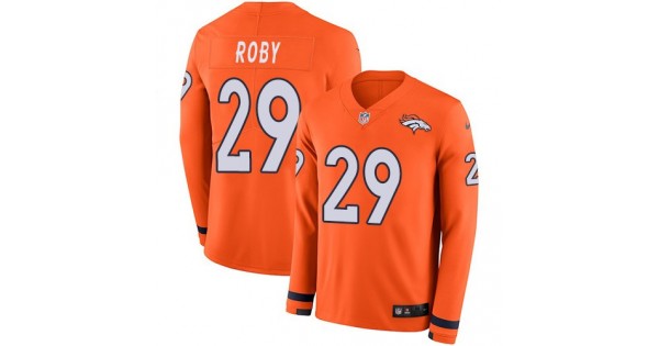 سولتي Nike Broncos #29 Bradley Roby Orange Men's Stitched NFL Limited Rush Jersey مقشر للقدمين