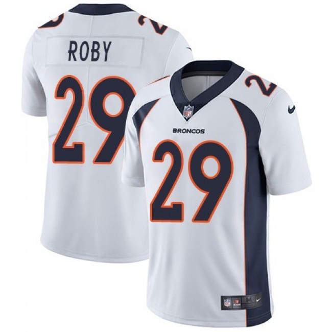 Nike Broncos #29 Bradley Roby White Men's Stitched NFL Vapor Untouchable Limited Jersey