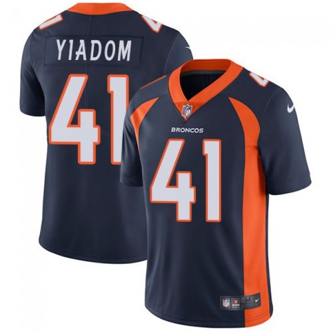 Nike Broncos #41 Isaac Yiadom Navy Blue Alternate Men's Stitched NFL Vapor Untouchable Limited Jersey
