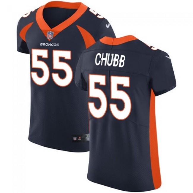 Nike Broncos #55 Bradley Chubb Navy Blue Alternate Men's Stitched NFL Vapor Untouchable Elite Jersey