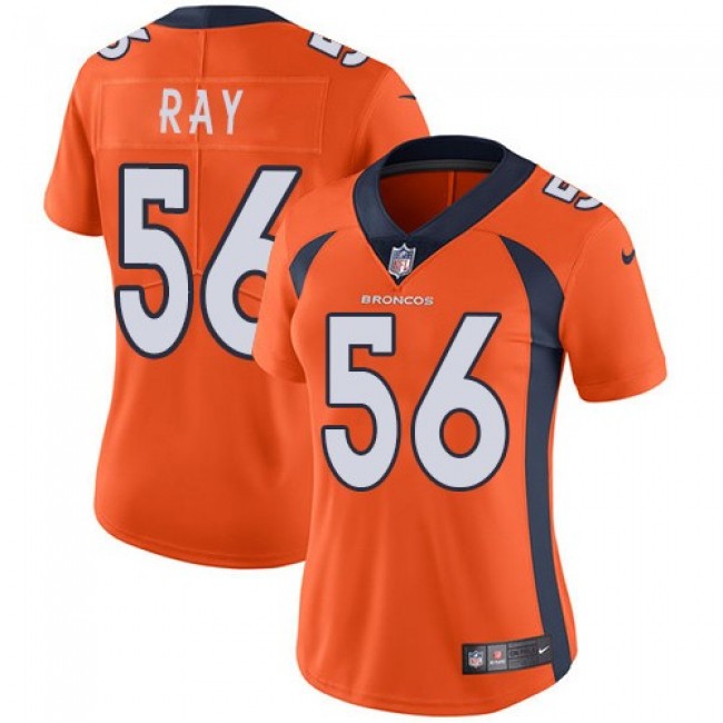 Women's Broncos #56 Shane Ray Orange Team Color Stitched NFL Vapor Untouchable Limited Jersey