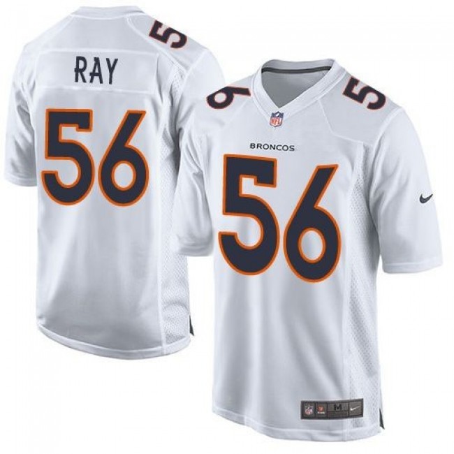 Denver Broncos #56 Shane Ray White Youth Stitched NFL Game Event Jersey
