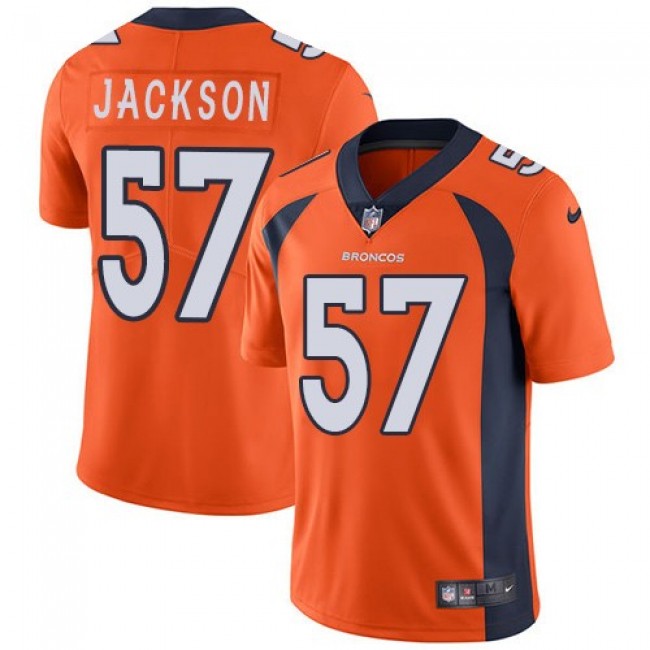 Denver Broncos #57 Tom Jackson Orange Team Color Youth Stitched NFL Vapor Untouchable Limited Jersey