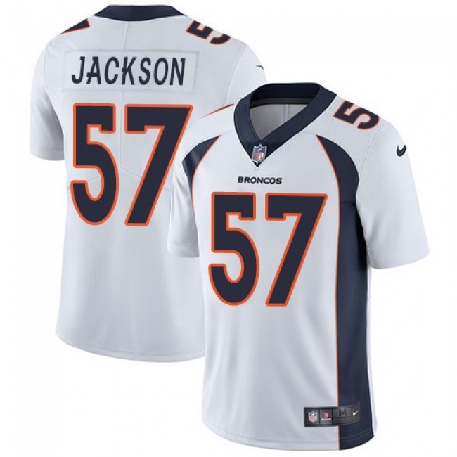 Denver Broncos #57 Tom Jackson White Youth Stitched NFL Vapor Untouchable Limited Jersey