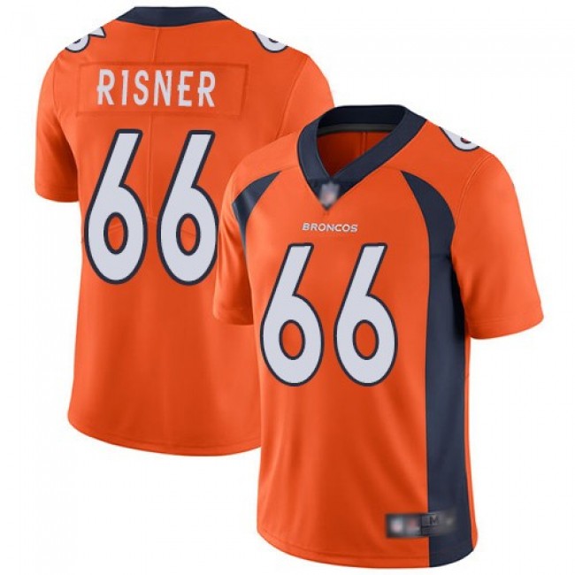 Nike Broncos #66 Dalton Risner Orange Team Color Men's Stitched NFL Vapor Untouchable Limited Jersey