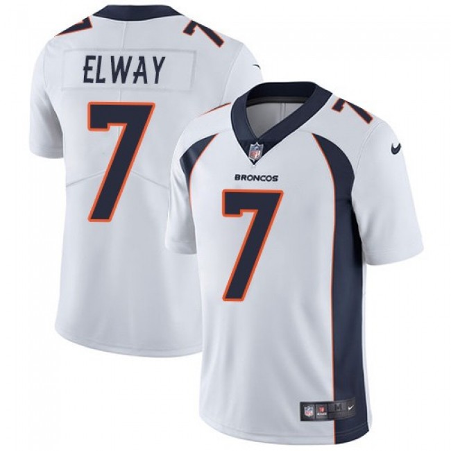 Denver Broncos #7 John Elway White Youth Stitched NFL Vapor Untouchable Limited Jersey