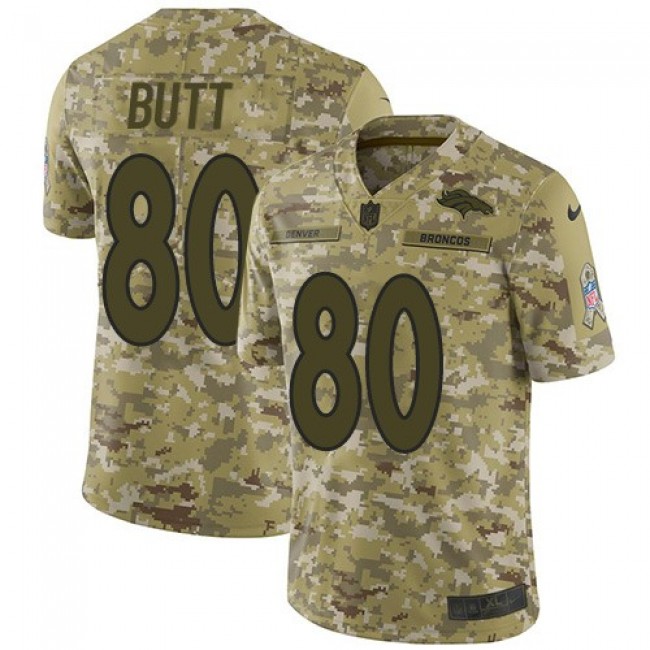 برو١١ Nike Broncos #80 Jake Butt Camo Men's Stitched NFL Limited Rush Realtree Jersey ميدكا