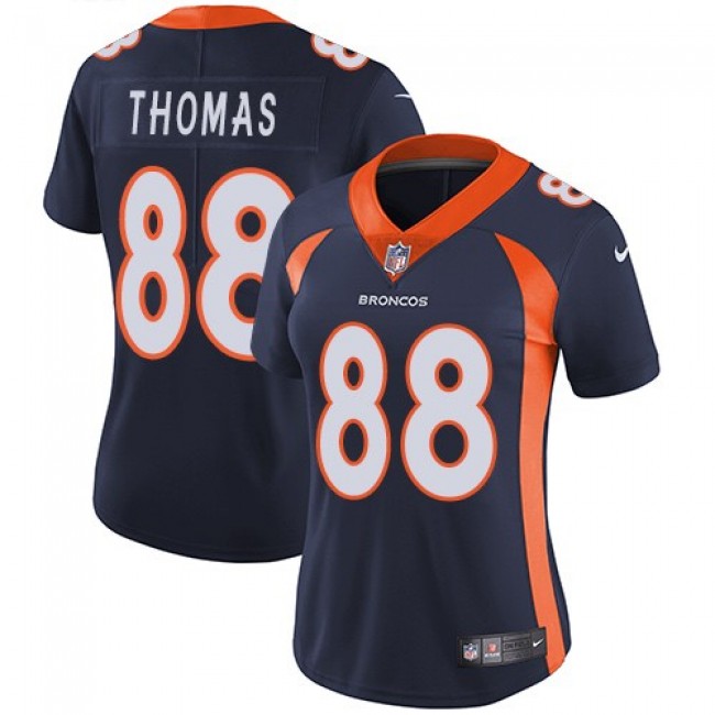 Women's Broncos #88 Demaryius Thomas Blue Alternate Stitched NFL Vapor Untouchable Limited Jersey