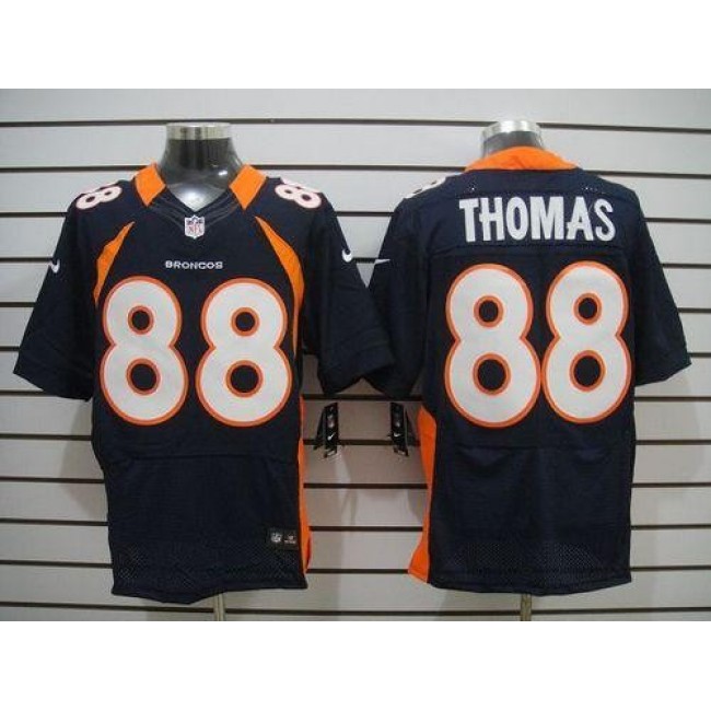 Nike Broncos #88 Demaryius Thomas Navy Blue Alternate Men's Stitched NFL Elite Jersey