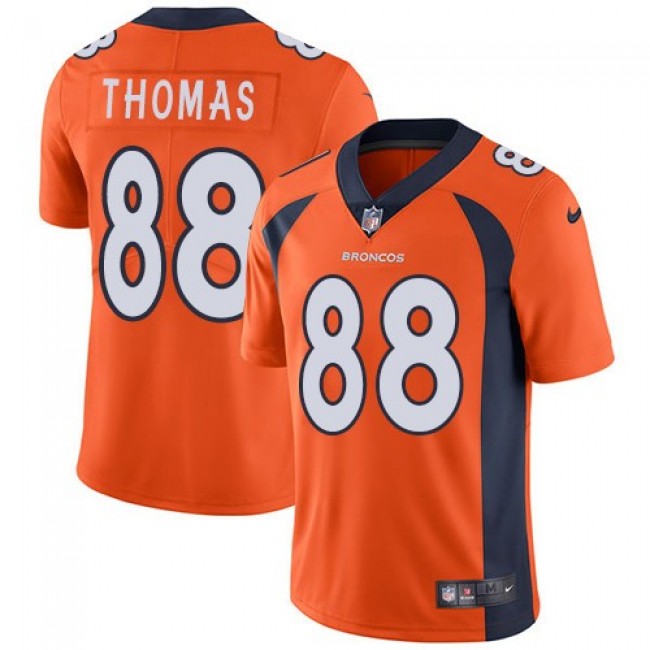 مجموعة شوكولاته Men's Denver Broncos #88 Demaryius Thomas Orange Team Color C Patch NFL Nike Elite Jersey ذا ولكن ديد