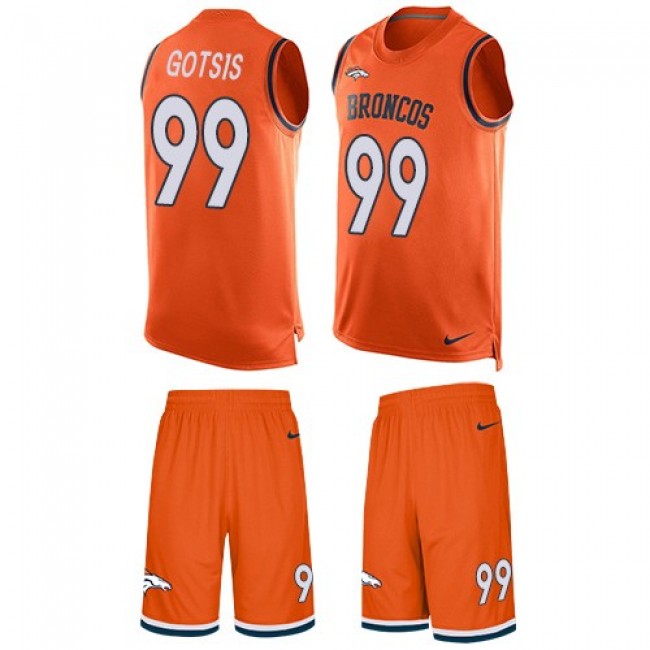 Nike Denver Broncos No99 Adam Gotsis Orange Team Color Men's Stitched NFL Vapor Untouchable Limited Jersey