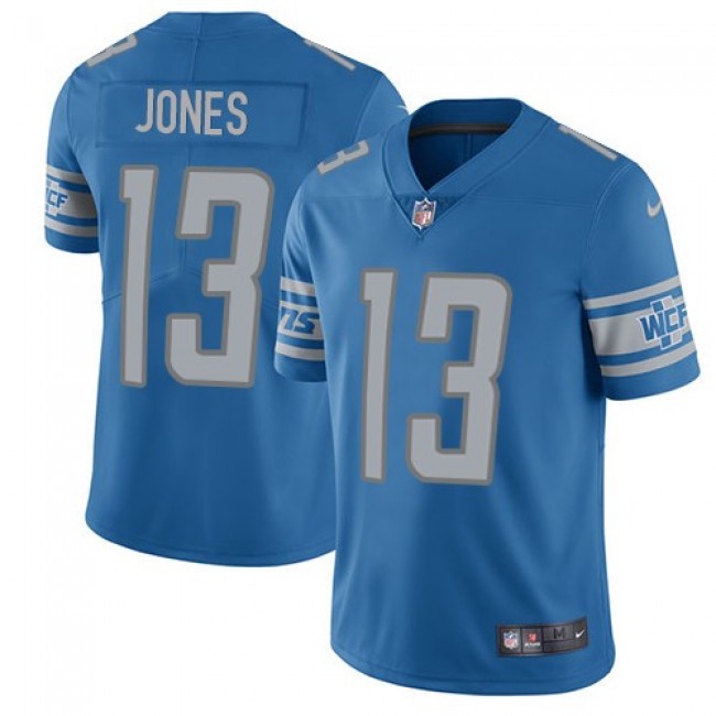 Detroit Lions #13 T.J. Jones Light Blue Team Color Youth Stitched NFL Vapor Untouchable Limited Jersey