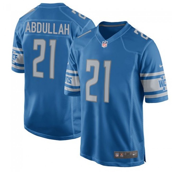 Detroit Lions #21 Ameer Abdullah Light Blue Team Color Youth Stitched NFL Elite Jersey