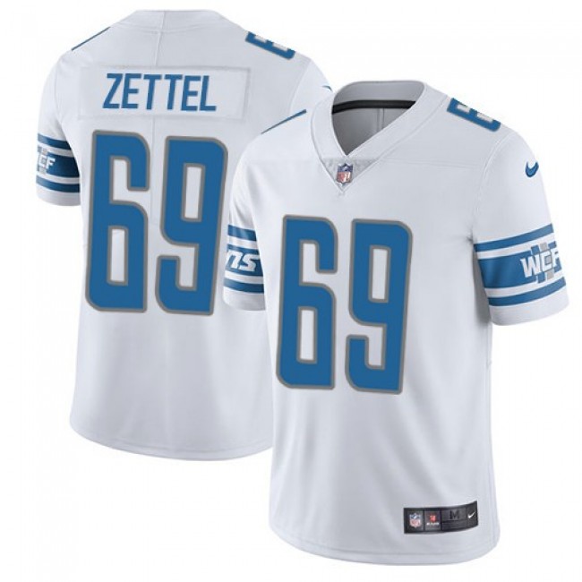 Detroit Lions #69 Anthony Zettel White Youth Stitched NFL Vapor Untouchable Limited Jersey