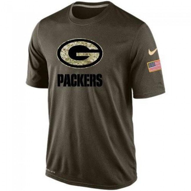 Men's Green Bay Packers Salute To Service Nike Dri-FIT T-Shirt