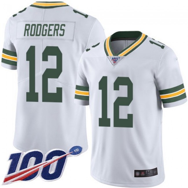 هدايا عود NFL Jersey Competitive Price-Nike Packers #12 Aaron Rodgers White ... هدايا عود
